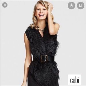 CABI Faux Fur Vest